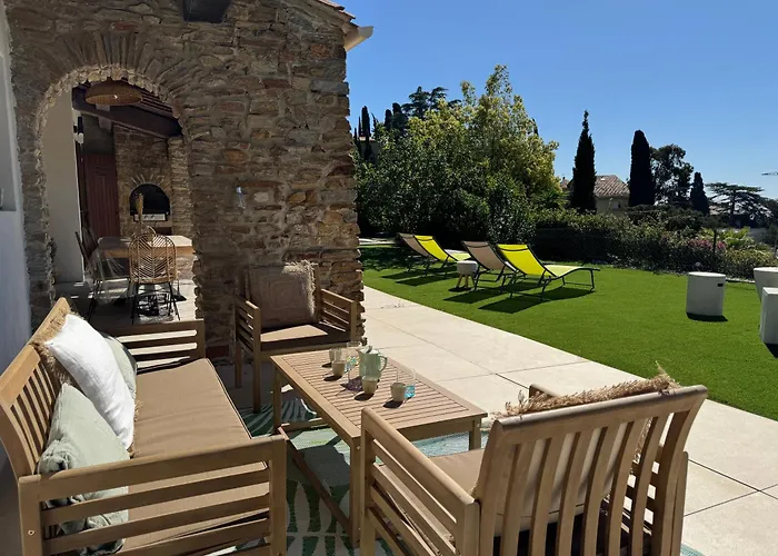 Villa La Cigaliere A 5 Minutes De La A Pied Le Lavandou